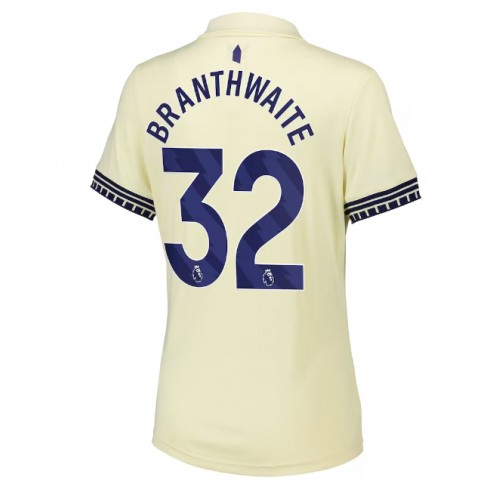 Everton Jarrad Branthwaite #32 Replika Udebanetrøje Dame 2025-26 Kortærmet Everton Jarrad Branthwaite #32 Replika Udebanetrøje Dame 2025-26 Kortærmet